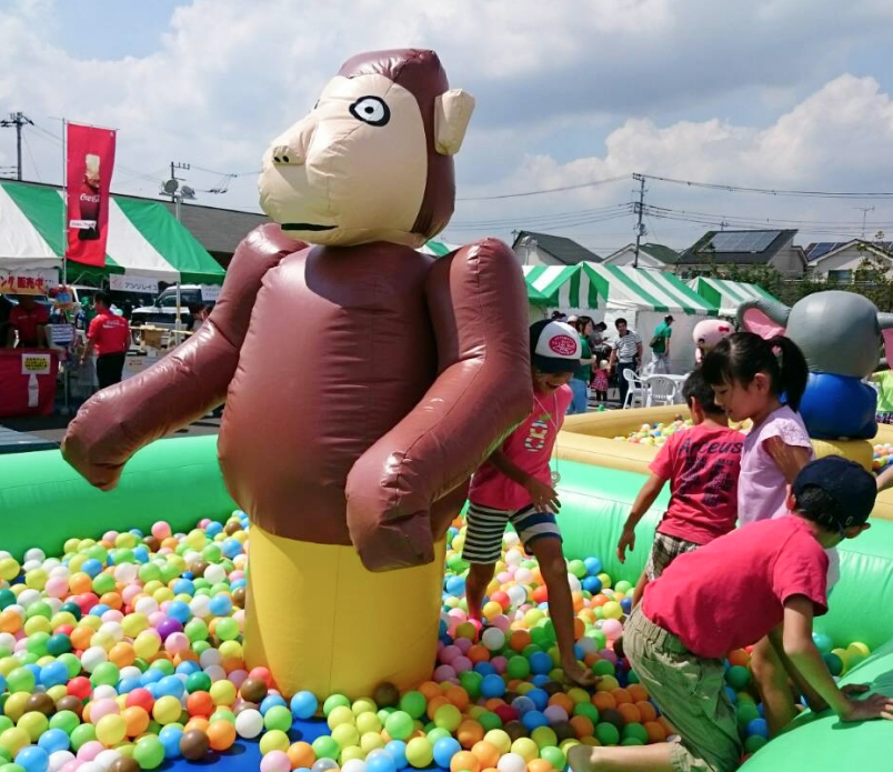 各種遊具のレンタルから運営までお任せください！